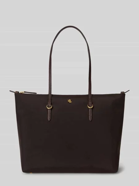 Lauren Ralph Lauren torebka shopper brązowa