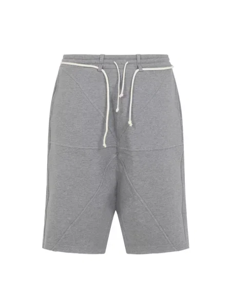 Krótkie szorty Mordecai polarowe szare