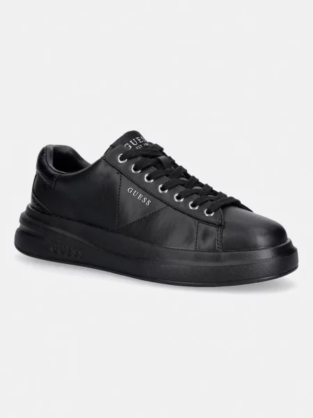 Guess sneakers pentru bărbați din piele negru