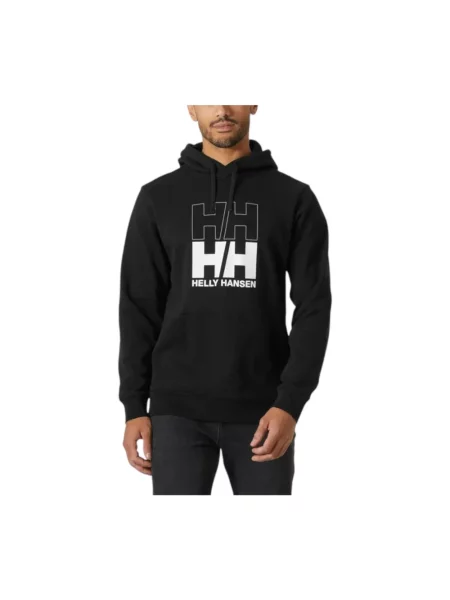 Bluza z kapturem Helly Hansen Core Graphic intensywny S czarny