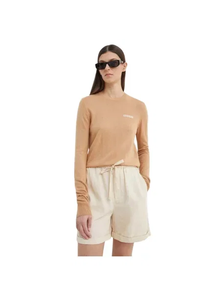 Sweter 2ndday wełniany brązowy