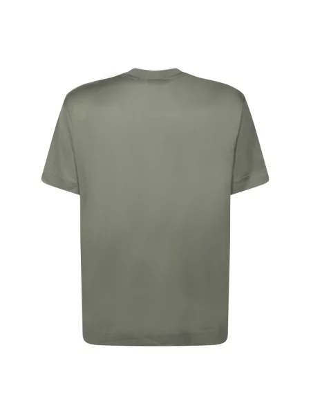 Koszulka Emporio Armani z logo szara