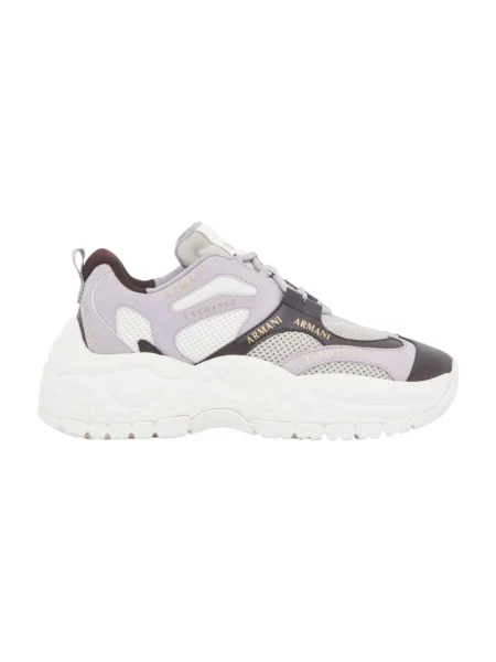 Sneakersy Armani Exchange skórzane
