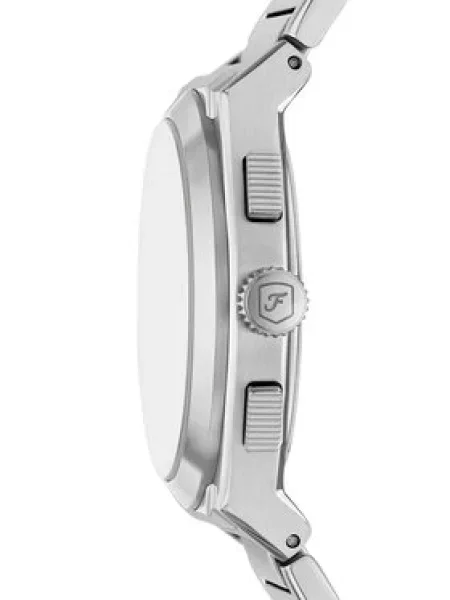 Hodinky Fossil Everett  Chronograph strieborná