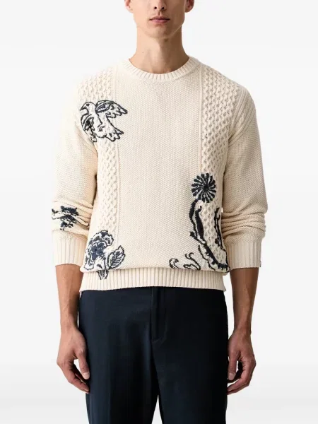 Pulover Scotch & Soda cu broderie