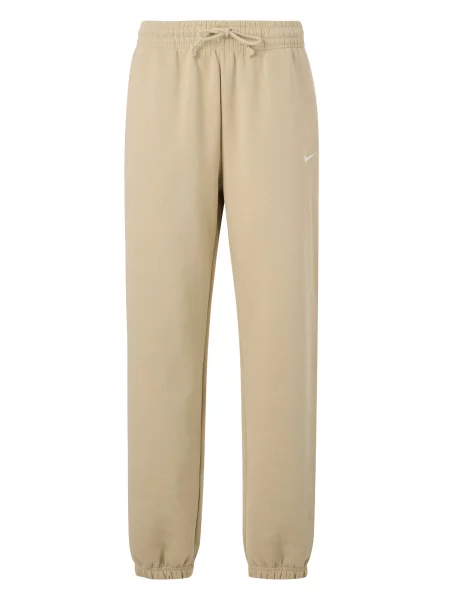 Nike Sportswear Pantaloni Phoenix Fleece maro cappuccino alb