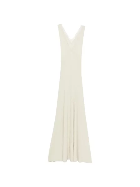 Maxi rochie maxi Nanushka din dantelă de costum