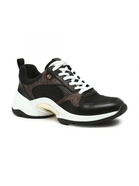 Michael Kors De piele sneakers ORION TRAINER negru