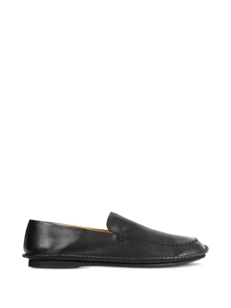 Bőr loafer Premiata fekete