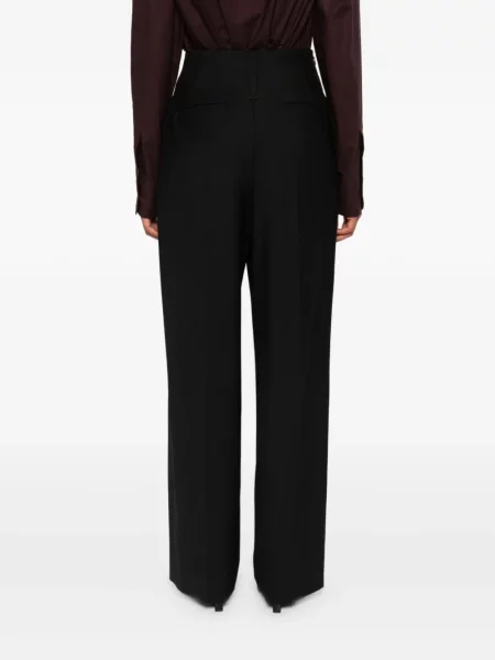 Pantaloni Victoria Beckham negru