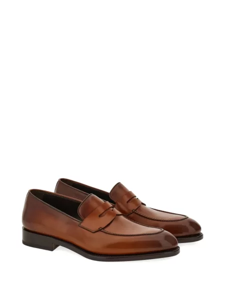 Pantofi loafer Ferragamo maro