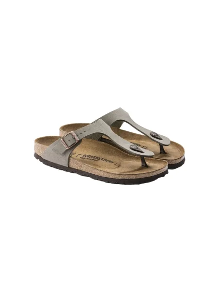 Pantofi Birkenstock cu strasuri gri