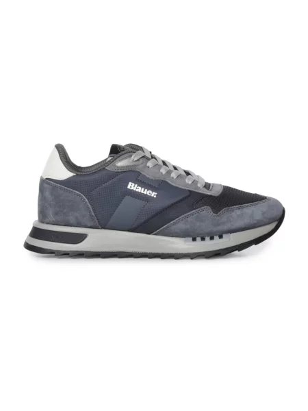 Sneakersy Blauer zamszowe niebieskie
