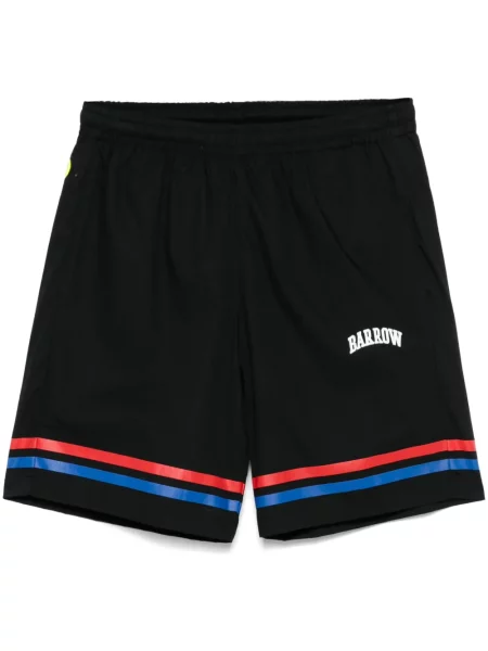 Szorty Barrow popelinowe czarne