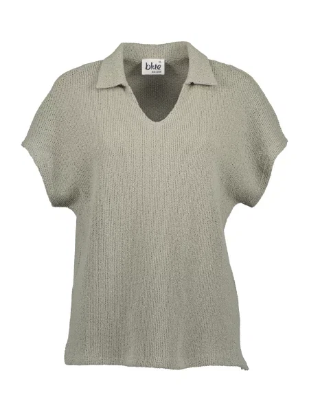 BLUE SEVEN Pulover pastelno zelena modra