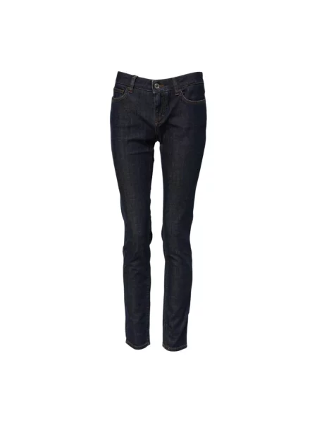 Skinny jeansy skinny Dolce And Gabbana niebieskie