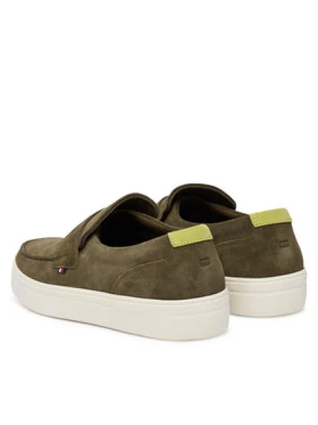 Tommy Hilfiger Cipele Modern Light Hybrid Suede zelena