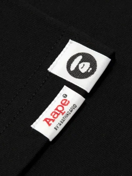 Μπλούζα Aape By *a Bathing Ape® με σχέδιο μαύρο