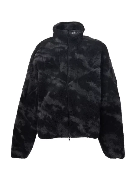 ADIDAS ORIGINALS Jachetă fleece gri grafit negru