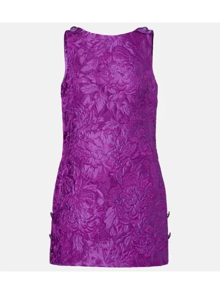 Rochie Dolce&gabbana cu model floral violet