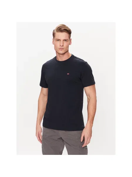 Napapijri T-Shirt Salis Σκούρο Regular Fit μπλε