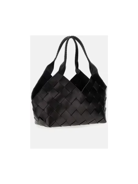 Dragon Diffusion torebka shopper skórzana czarna