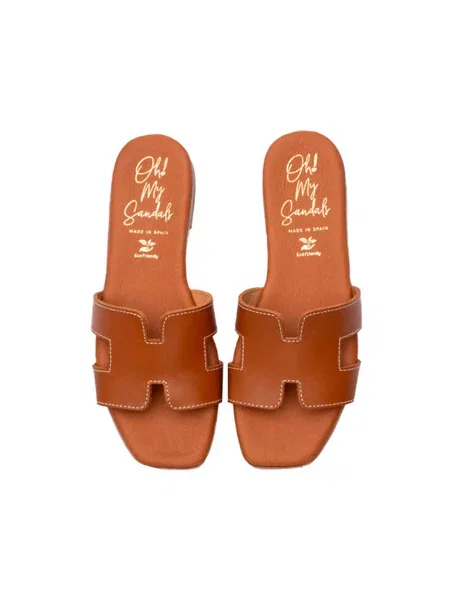Japanke Oh My Sandals smeđa