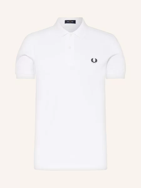 Tričko FRED PERRY Plain Shirt White XL bílé
