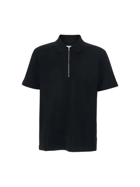 Koszulka polo Jil Sander czarna