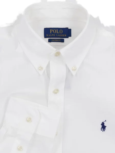 Fleece kockás sapka Polo Ralph Lauren autogrammal kék