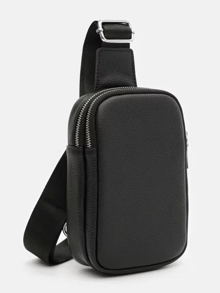 Borsa Leather Повсякденний рюкзак Шкіра чорний