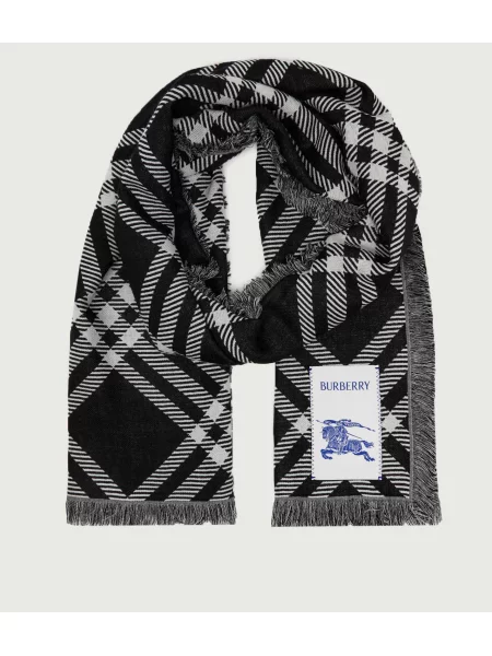 Burberry De cașmir șal negru