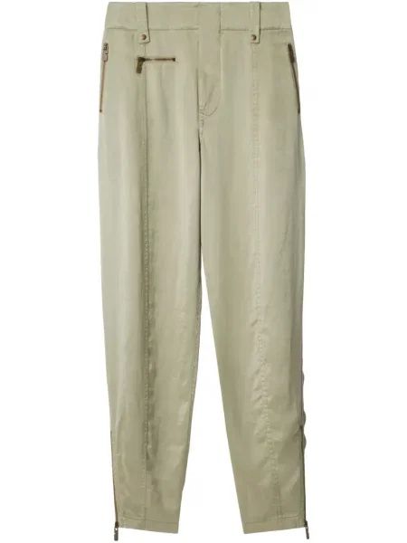 Pantaloni Burberry din lyocell