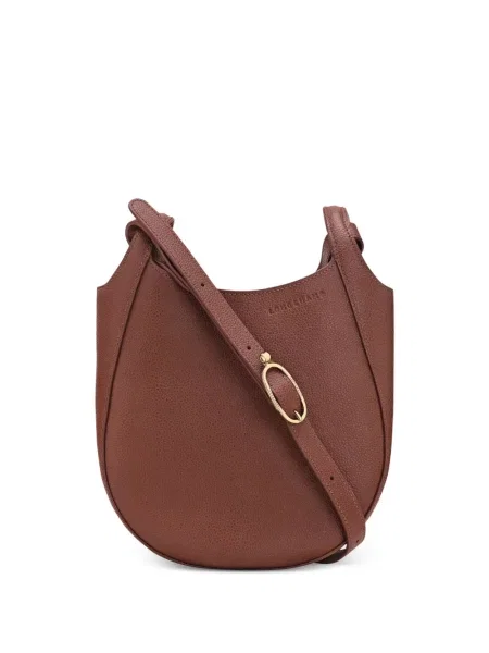 Geanta de piele Longchamp din piele maro