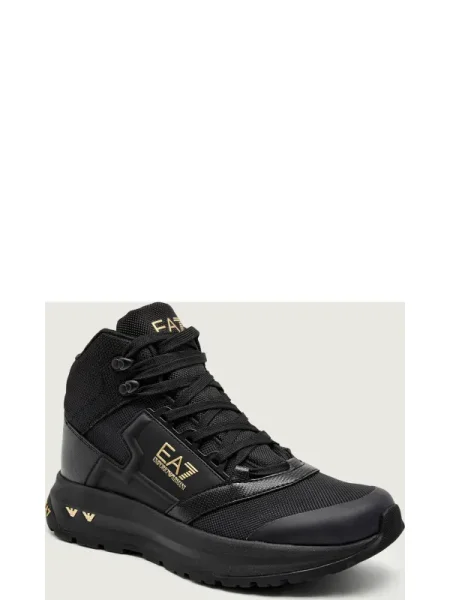 Emporio Armani Ice Altura cipő teljes fekete/arany színben Ice Altura fekete