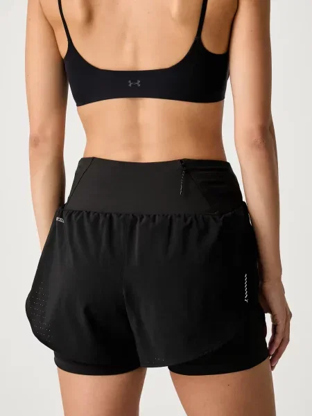Pantaloni scurți Puma cu imagine negru