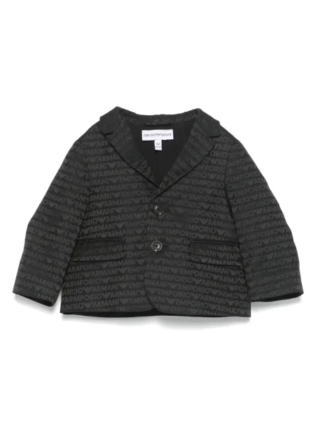 Dětské sako Emporio Armani modré