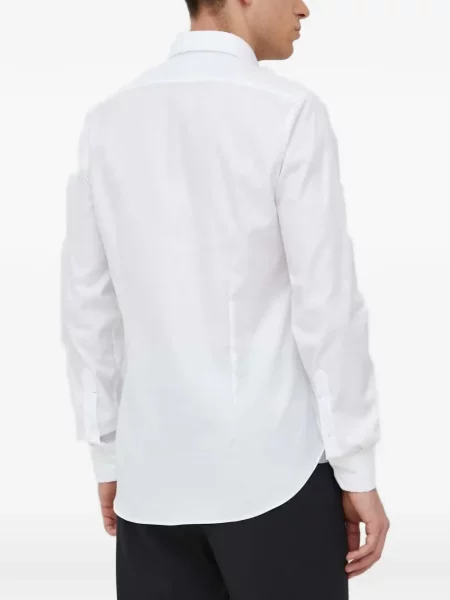 Lung cămașă Michael Kors cu broderie alb