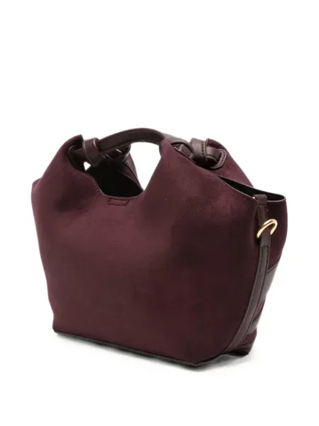 Geantă shopper Dkny din piele roșu