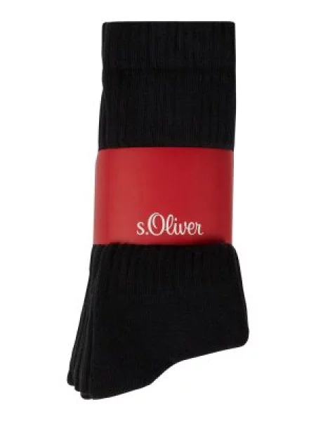 Skarpety z dodatkiem streczu w zestawie 3 szt. S.oliver Red Label
