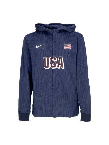 Bluza sportowa Nike do koszykówki niebieska