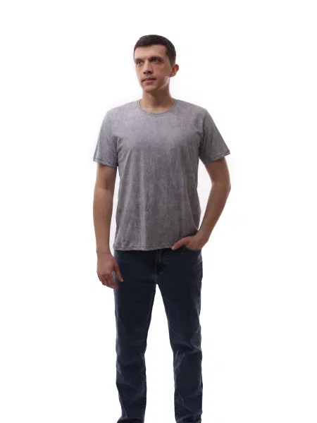 Футболка STREAM віскоза/поліестер сірий
