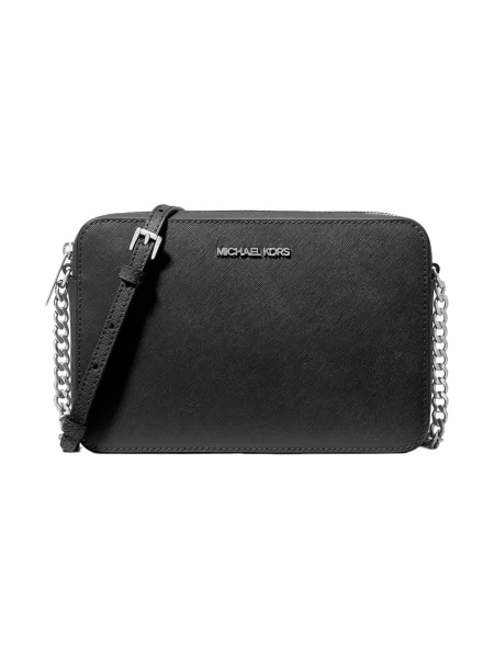 Torebka crossbody Michael Kors skórzana szara