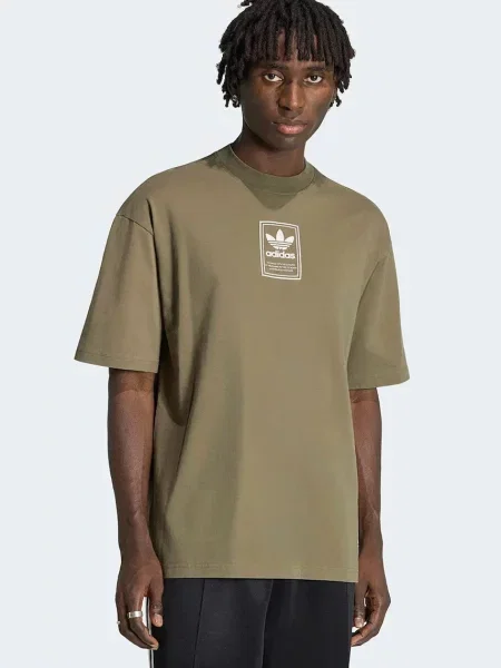 Adidas Originals T-shirt Elevated GFX zielona