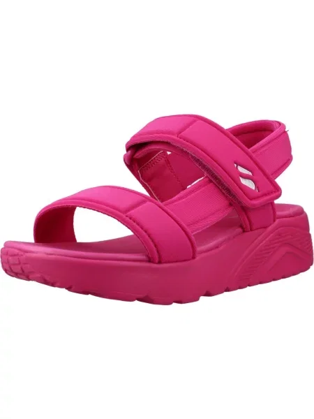 Sandały SKECHERS UNO LITE SANDAL SUNNY STAND Rose różowe