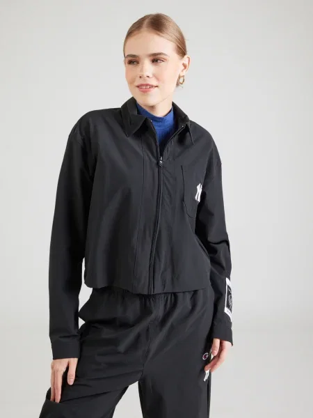 Champion Geacă Negru alb