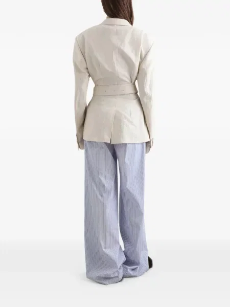 Șnur de strângere pantaloni Dolce & Gabbana cu dungi albastru