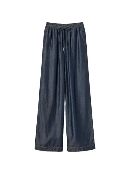 Pantaloni Twinset albastru