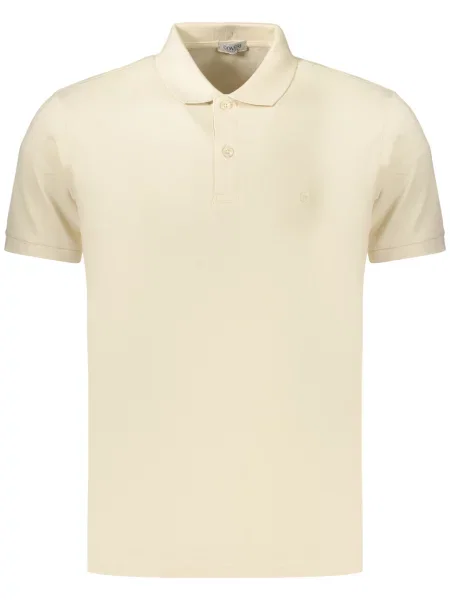 Tricou polo Coveri Moving bej