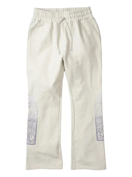 Hlače Who Decides War bijela